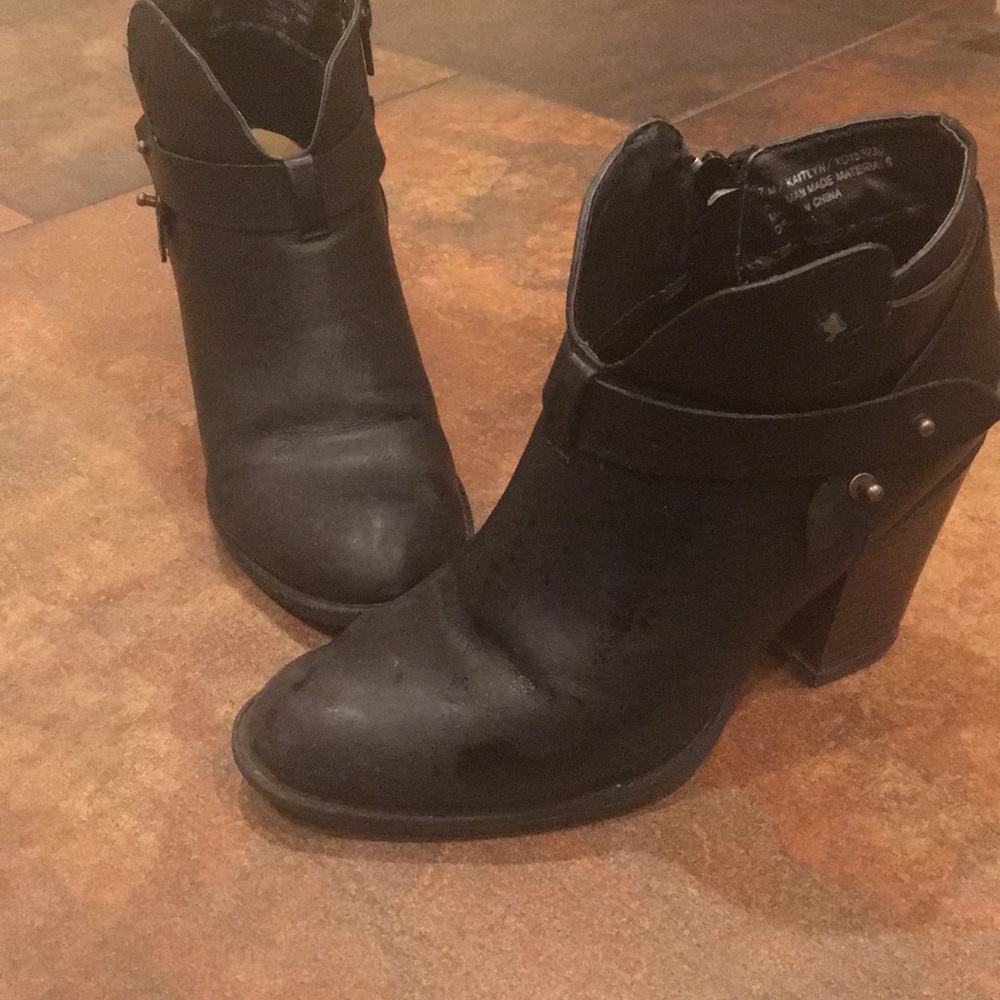 Black booties